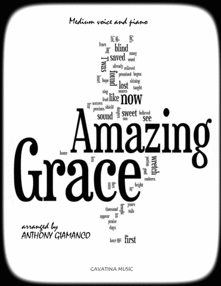 Amazing Grace (medium voice and piano) image number null