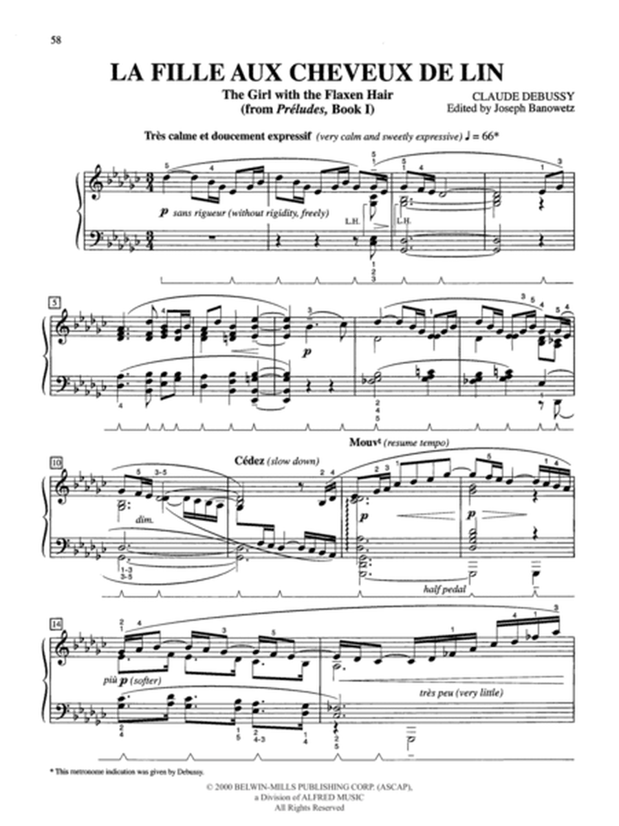Debussy -- 12 Selected Piano Works image number null