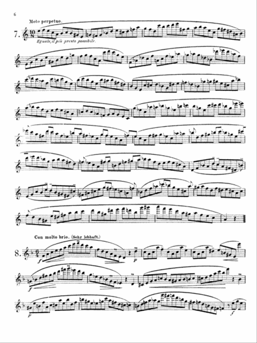 Karg-Elert: Thirty Studies, Op. 107 Part scores gallery preview page 6