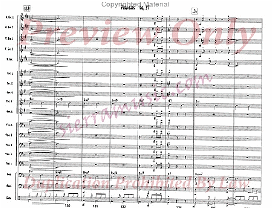 Pegasus Pegasus Jazz Ensemble scores gallery preview page 18
