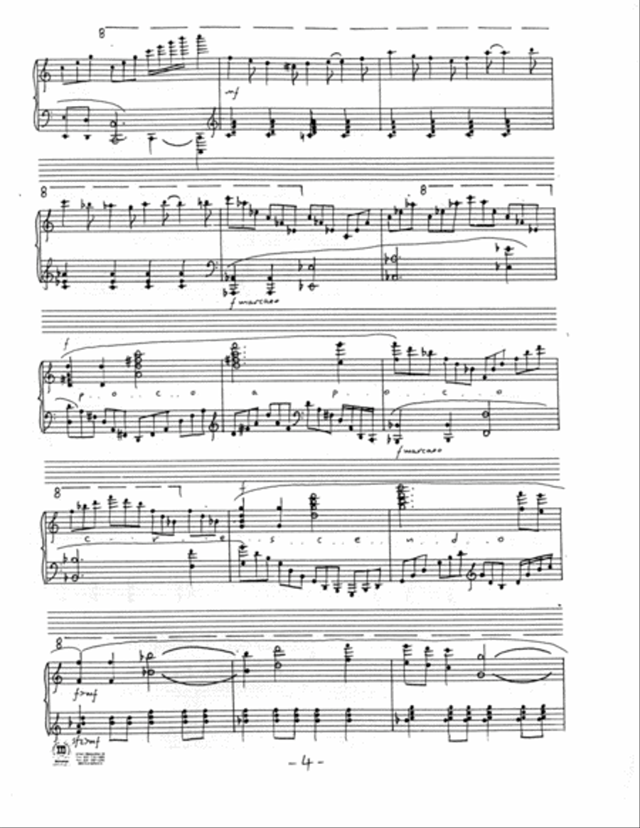Study on John Williams' Style No. 2 Piano Method scores gallery preview page 4