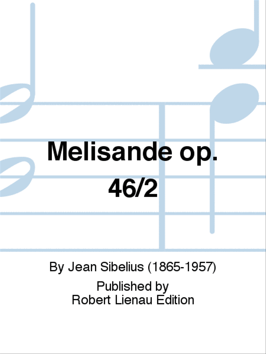 Melisande Op. 46/2 Melisande Op. 46/2 Violin Solo scores gallery preview page 1