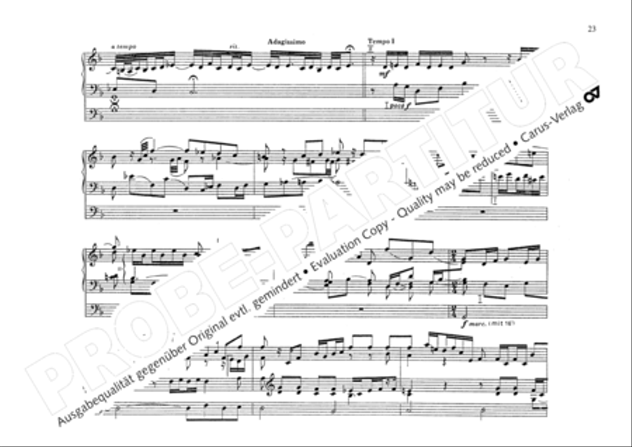 O God, from heaven look on us (Ach Gott, vom Himmel sieh darein) Organ scores gallery preview page 26