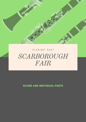 Scarborough Fair Easy Clarinet Duet