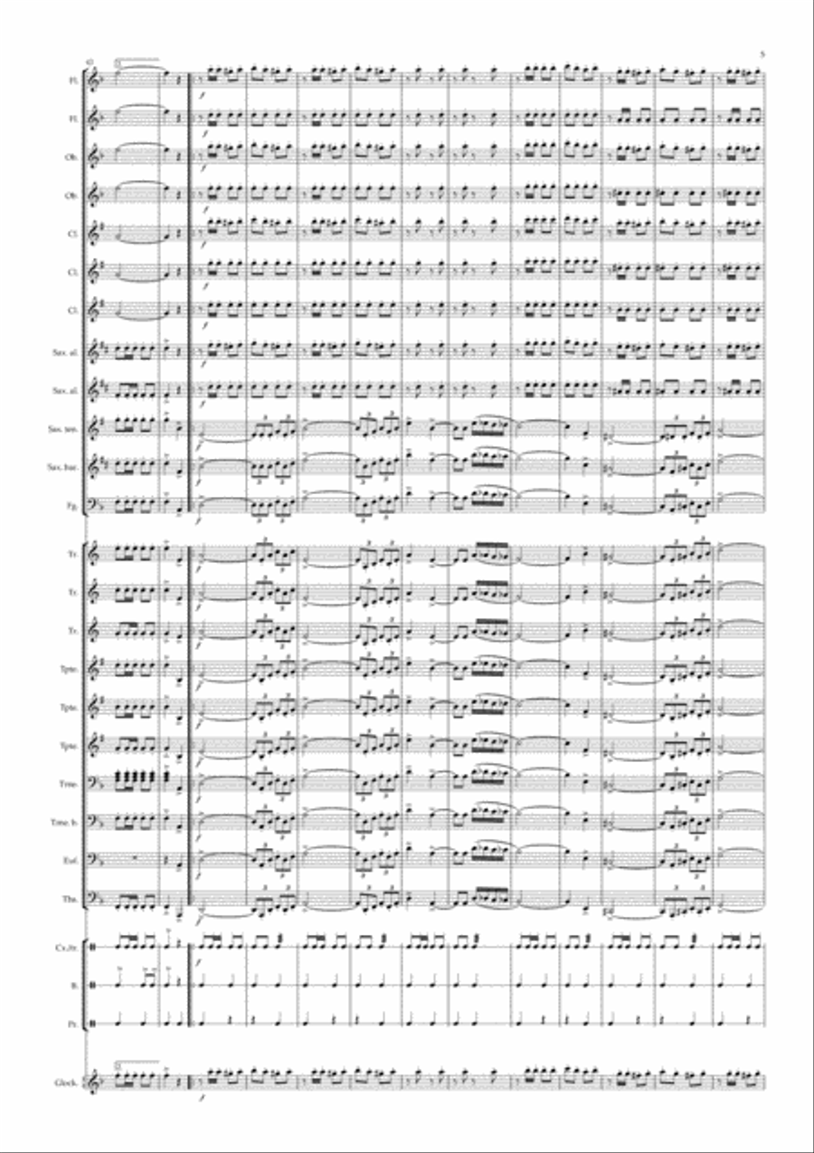 Antonio Cação Antonio Cação Marching Band scores gallery preview page 5