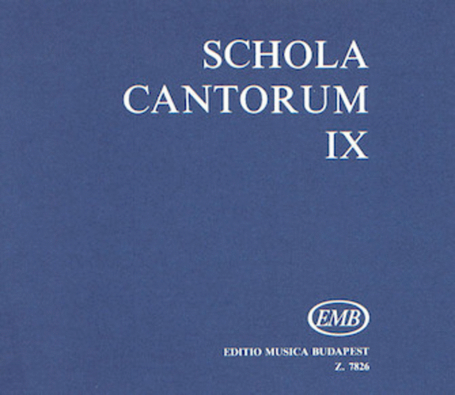 Schola Cantorum Volume 9 Two And Three Part Motets Original Language