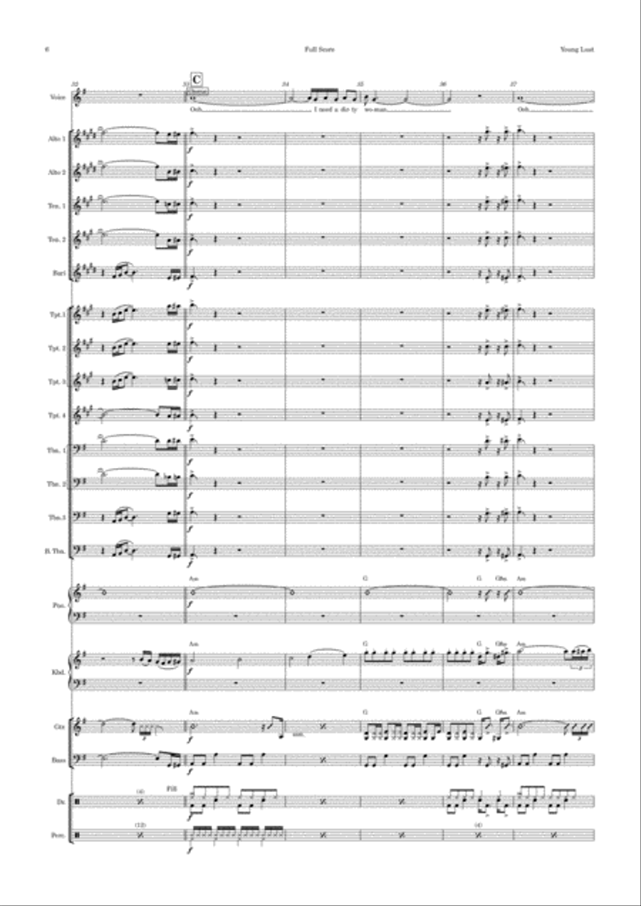 Young Lust Jazz Ensemble scores gallery preview page 6