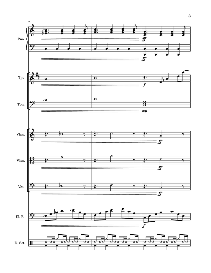 Tapestry Turnpike, Op. 11 Large Ensemble scores gallery preview page 3