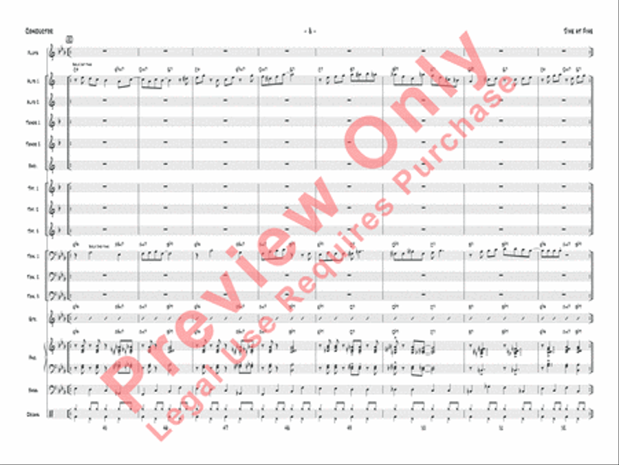 Jive at Five Jazz Ensemble scores gallery preview page 11