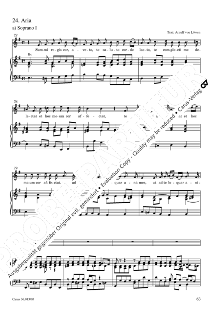 Membra Jesu nostri SSATB scores gallery preview page 64