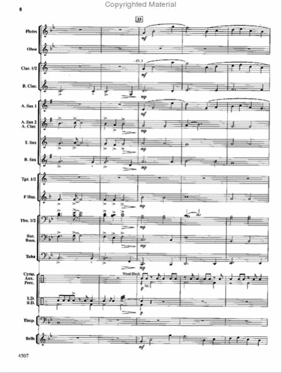 Storybrook Mountain Storybrook Mountain Concert Band scores gallery preview page 8