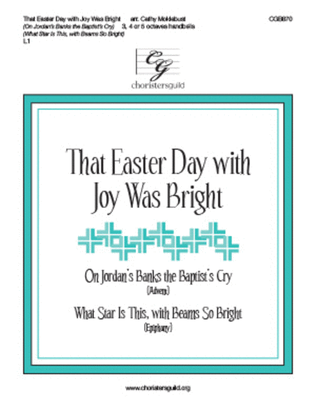 Book cover for That Easter Day with Joy Was Bright (3, 4 or 5 octaves)