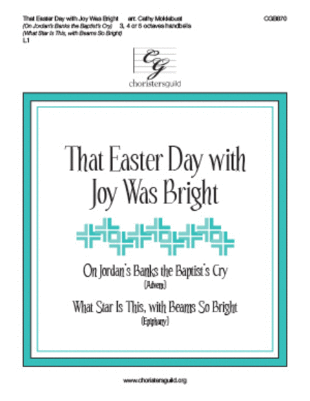 That Easter Day with Joy Was Bright (3, 4 or 5 octaves) image number null