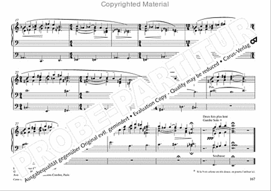 Freiburger Orgelbuch: Stammteil Organ Solo scores gallery preview page 168