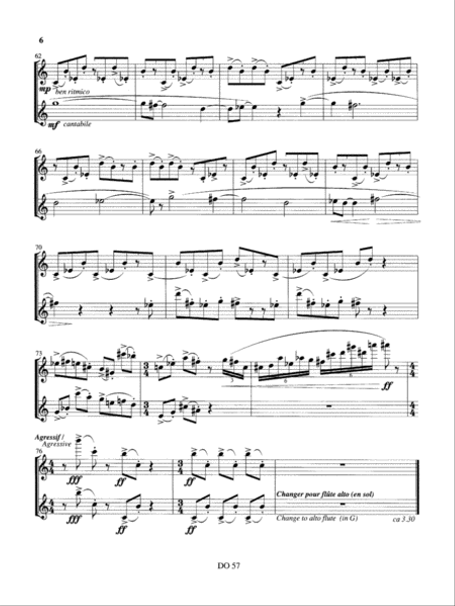 Duolet Flute Duet scores gallery preview page 6