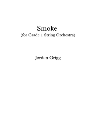 Book cover for Smoke (for Grade 1 String Orchestra)