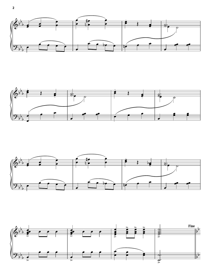 Sky High Waltz Sky High Waltz Piano Solo scores gallery preview page 2