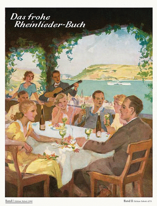 Book cover for Das frohe Rheinlieder-Buch - Vol. 1