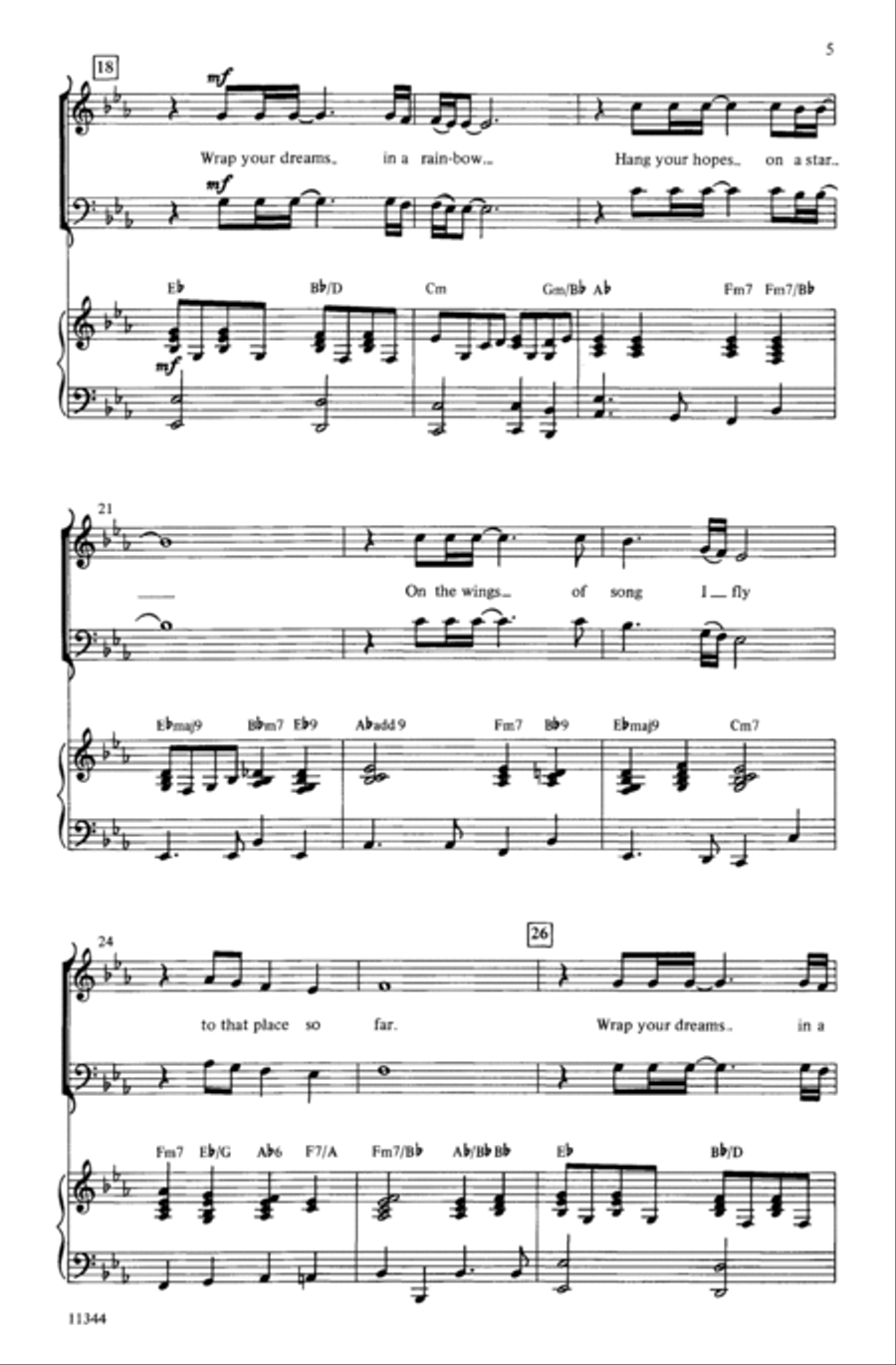 The Road Less Traveled The Road Less Traveled 4-Part scores gallery preview page 4