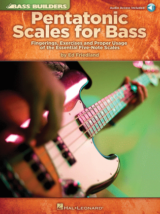 Book cover for Pentatonic Scales for Bass