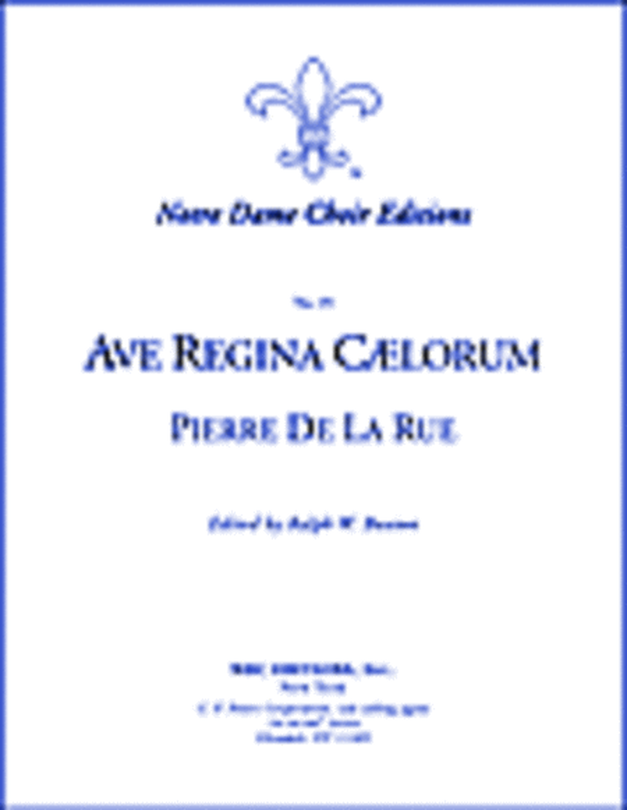 Ave Regina caelorum