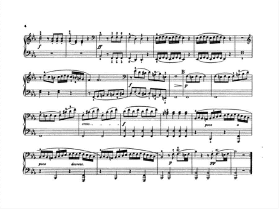 Clementi: Sonatas Piano Duet scores gallery preview page 3