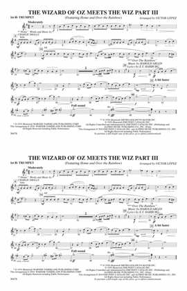 The Wizard of Oz Meets The Wiz, Part 3: 1st B-flat Trumpet