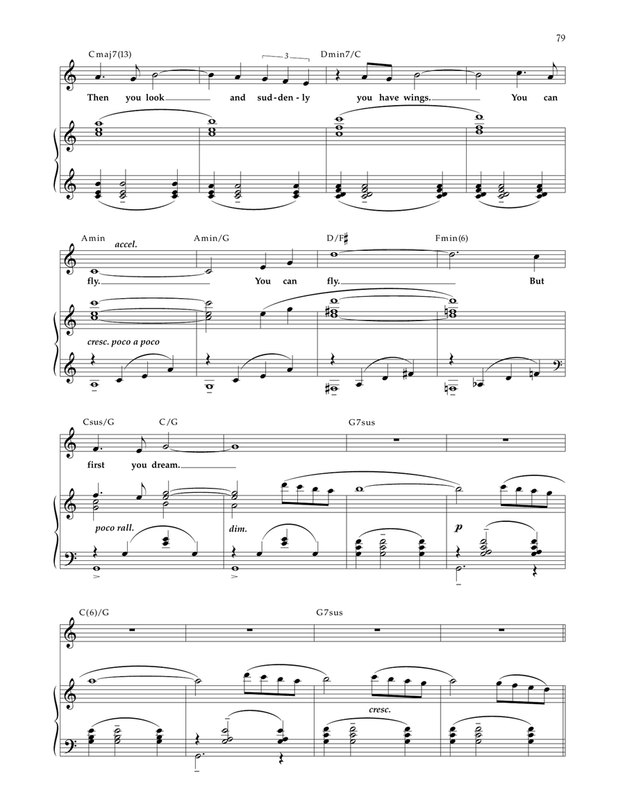 First You Dream (from Steel Pier) Voice scores gallery preview page 2