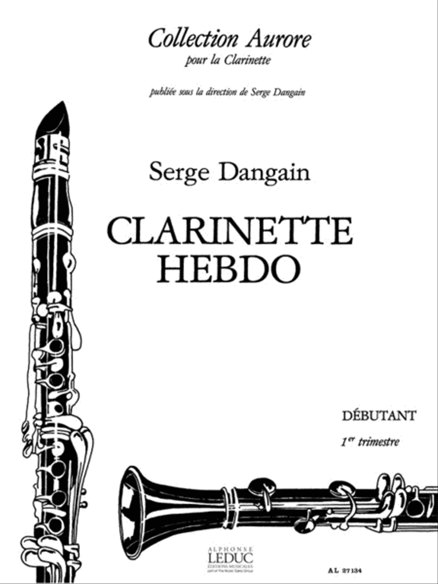 Clarinette-hebdo Vol.1 (clarinet Solo) Clarinet Solo scores gallery preview page 1