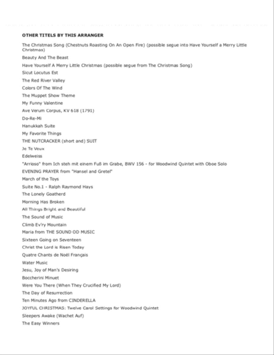 I Saw Three Ships (Come Sailing In) for clarinet choir Clarinet Choir scores gallery preview page 4