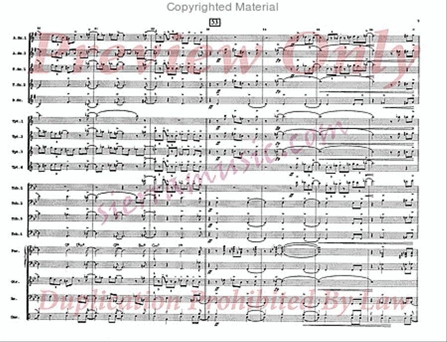 Keystone Shuffle Big Band scores gallery preview page 10