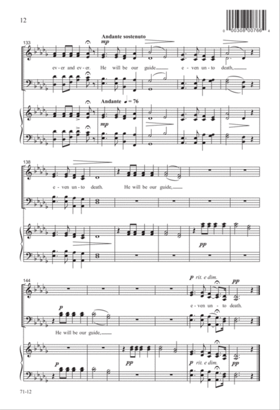 Let Mount Zion Rejoice Let Mount Zion Rejoice 4-Part scores gallery preview page 13