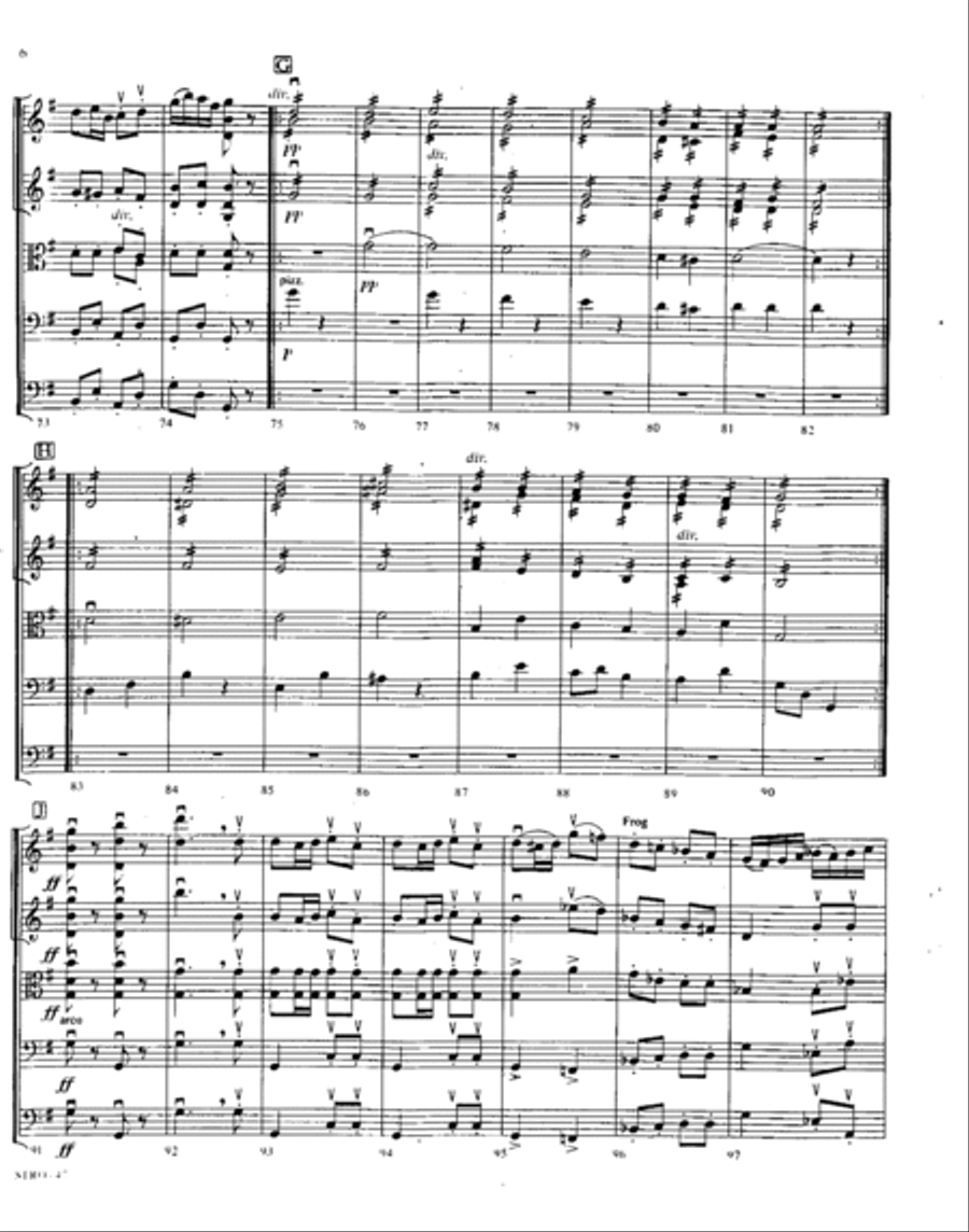 Symphony No. 8 (4) in G, Op. 88: Finale Orchestra scores gallery preview page 5