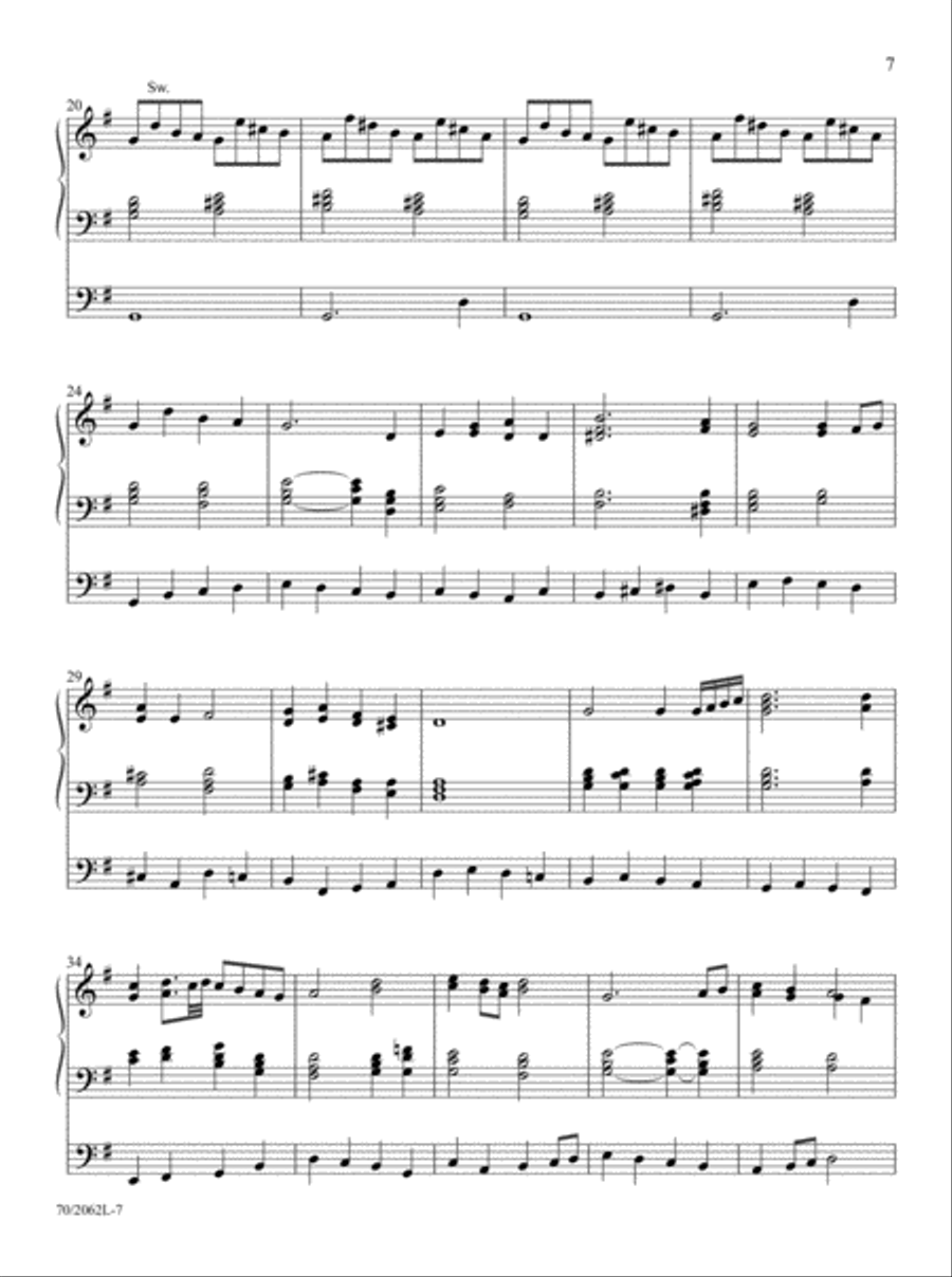 The Sacred Organ Library, Vol. 2 Organ Solo scores gallery preview page 6