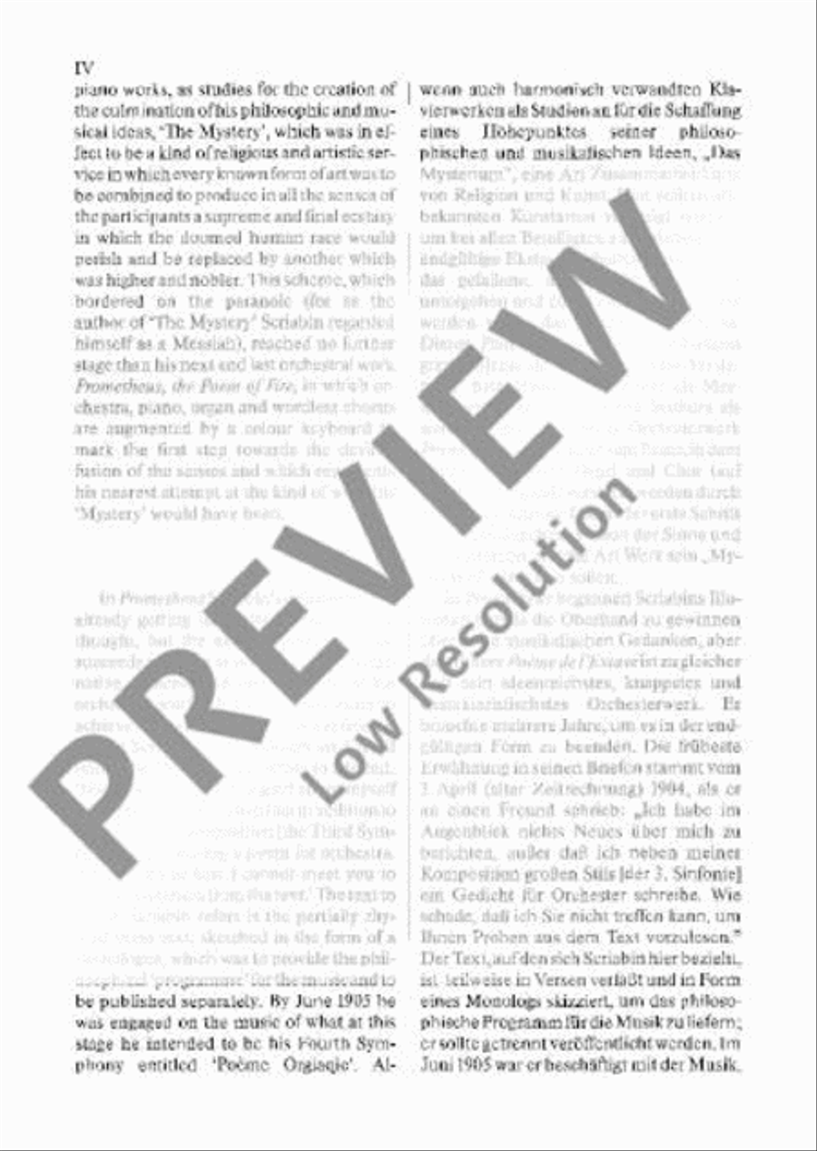 Le Poème de l'extase Orchestra scores gallery preview page 5