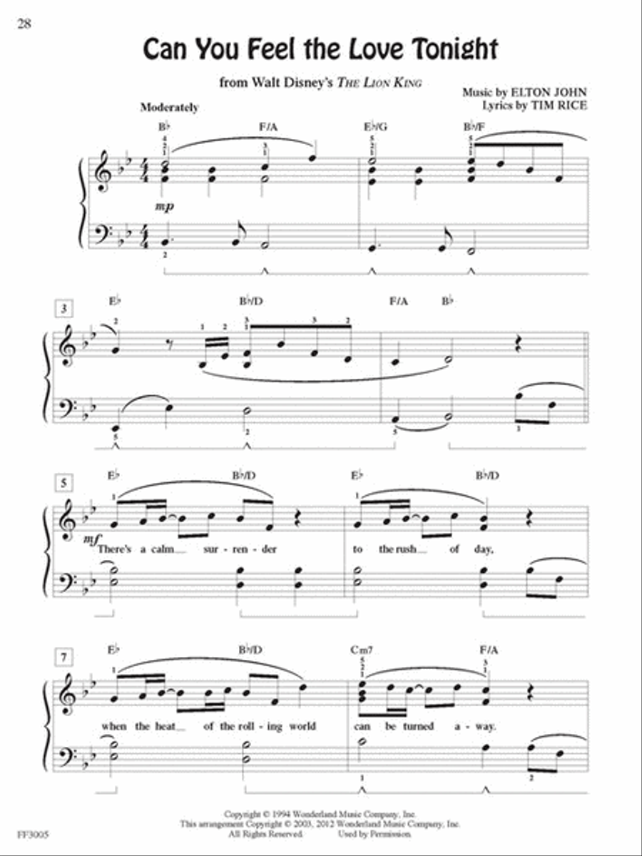 BigTime Piano Kids' Songs Piano Method scores gallery preview page 6