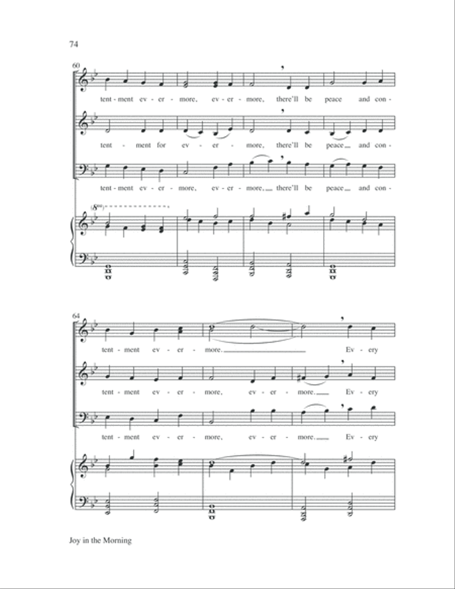Easy Anthems, Vol. 4 3-Part scores gallery preview page 75