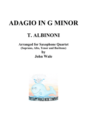 ADAGIO IN G MINOR (Sax quartet)