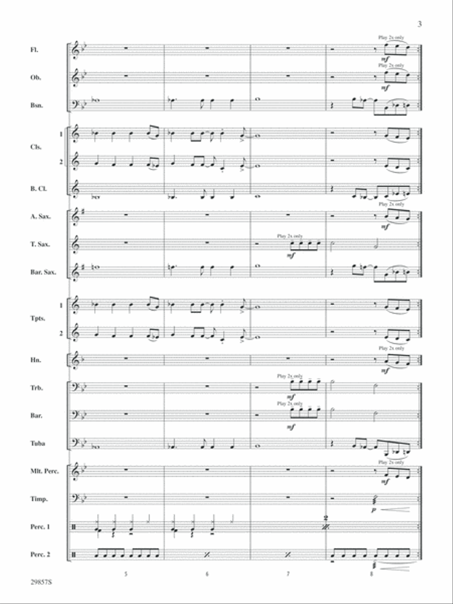 Rockstar: Score Concert Band scores gallery preview page 3