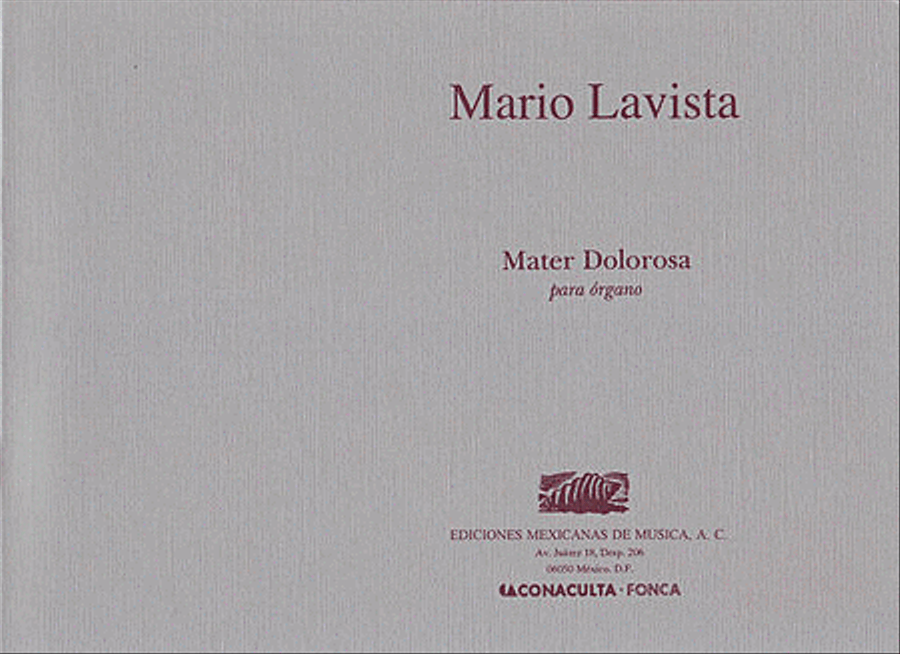 Mater Dolorosa Chamber Music scores gallery preview page 1