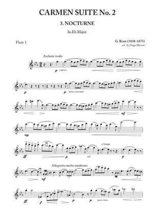 Nocturne from "Carmen Suite No. 2" for Flute Quartet