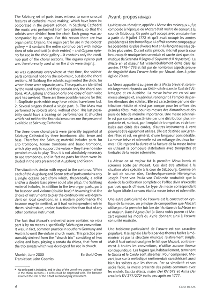 Mass in C Major Mass in C Major 4-Part scores gallery preview page 7