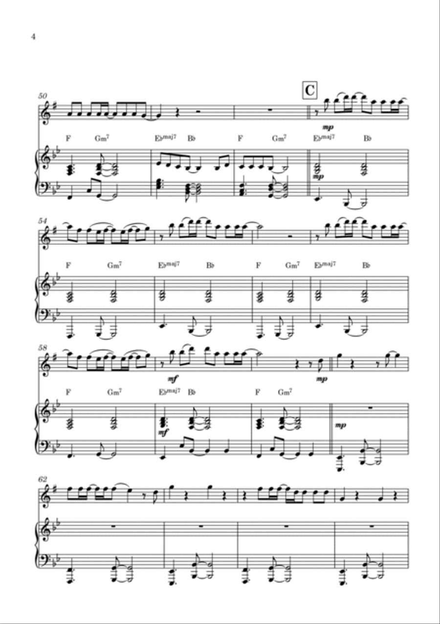 Anti-hero Alto Saxophone scores gallery preview page 4