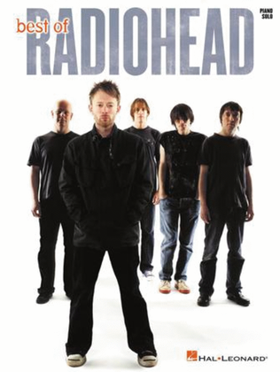 Book cover for Best of Radiohead for Piano Solo