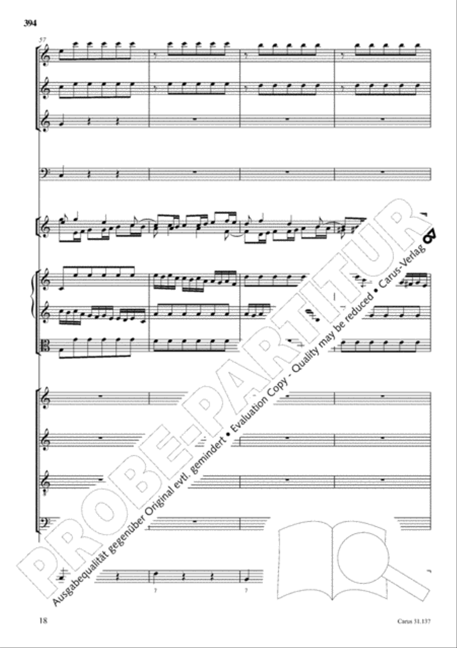The Complete Sacred Vocal Works (Das geistliche Vokalwerk) Voice scores gallery preview page 395