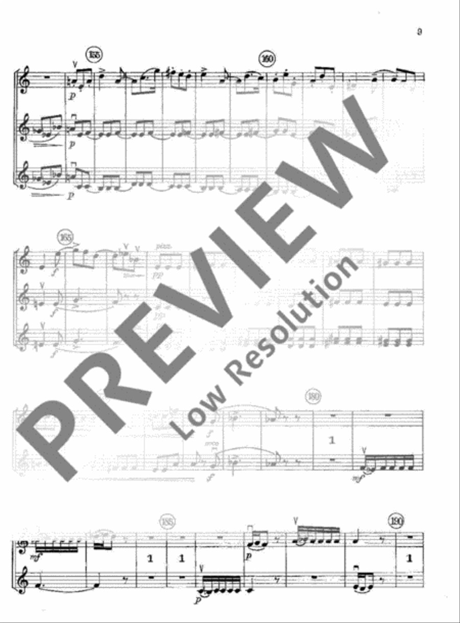 Plöner Musiktag Violin scores gallery preview page 10