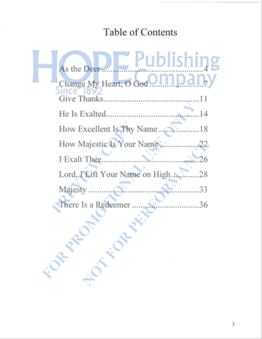 Praise Him with Instruments Orchestra scores gallery preview page 6