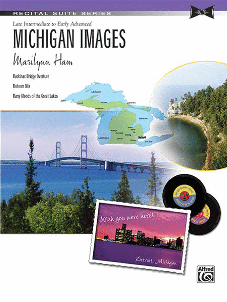 Michigan Images Piano Solo scores gallery preview page 1