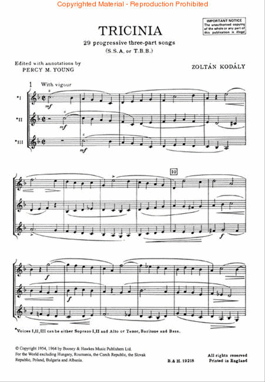 Tricinia Hungarica SSA scores gallery preview page 2