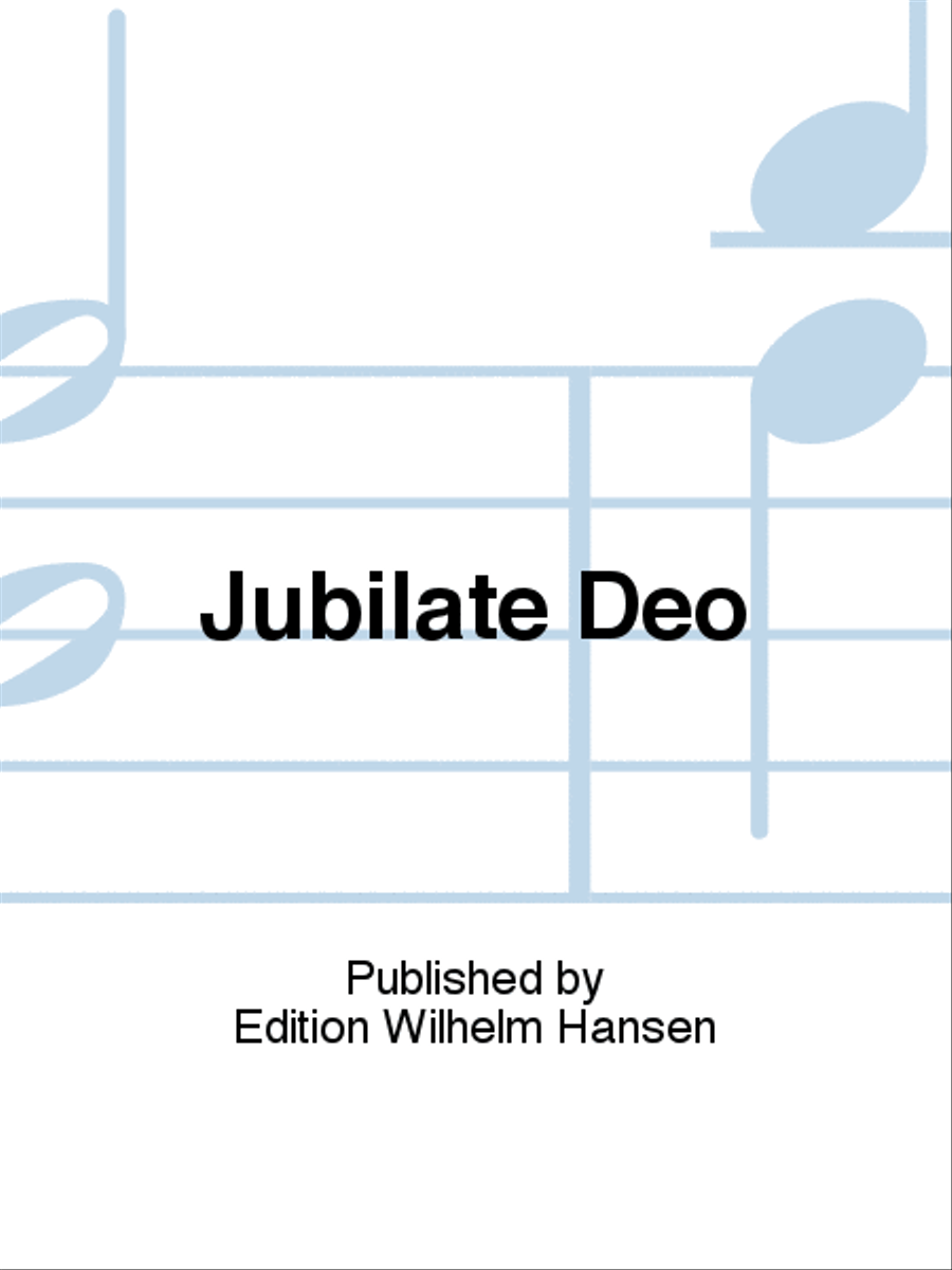 Jubilate Deo Unison Choir scores gallery preview page 1